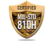 Certified MIL-STD 810H