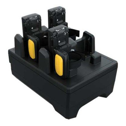 ZEBRA RS5100 Single Bay 4-Slot Charger, Front Right View