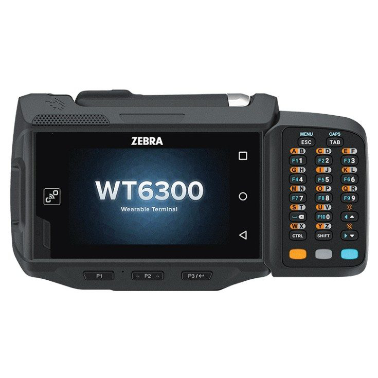 ZEBRA WT6300 Wearable Computer with Keypad, Front Facing