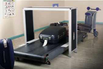 SlimLine A6020 UHF RFID airport baggage handling portal