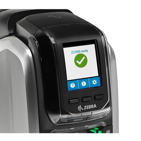 Zebra ZC300 Card Printer Display