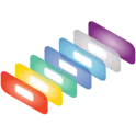 7-Color LED Indicators