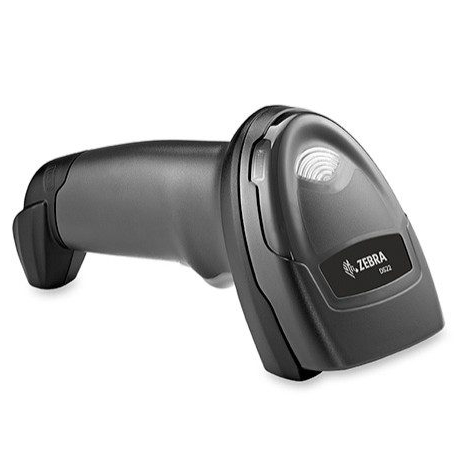 Zebra DS2200 Barcode Scanner, Right View Laying Down