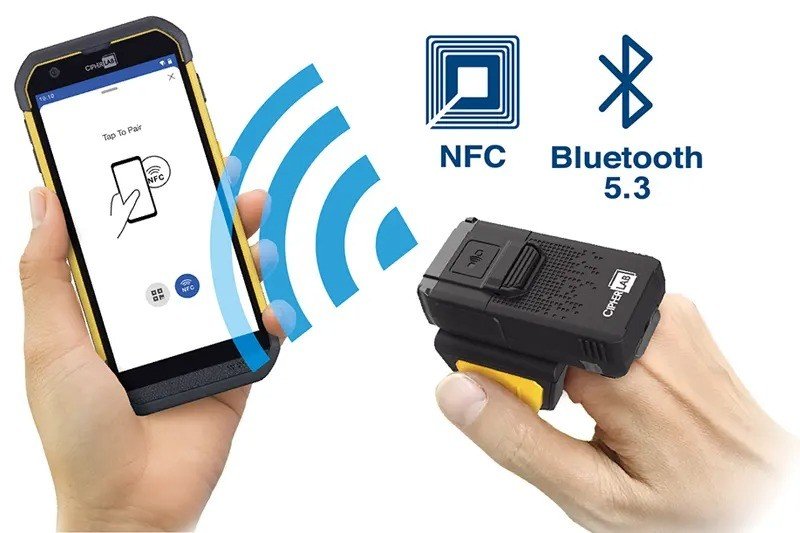 Easy and Instant Pairing with NFC and Bluetooth-enabled Devices-CipherLab Australia