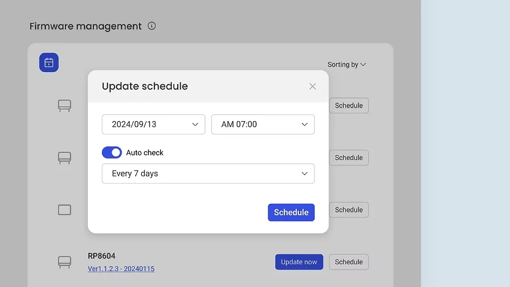 Timely firmware updates