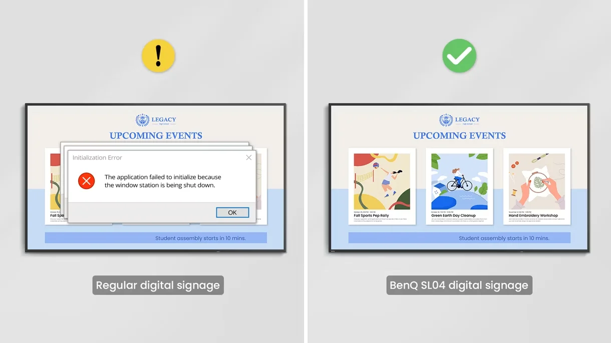No surprise pop-ups