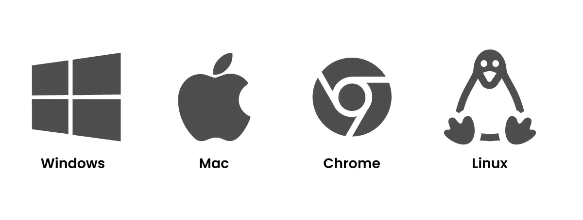 Windows Mac Chrome Linux