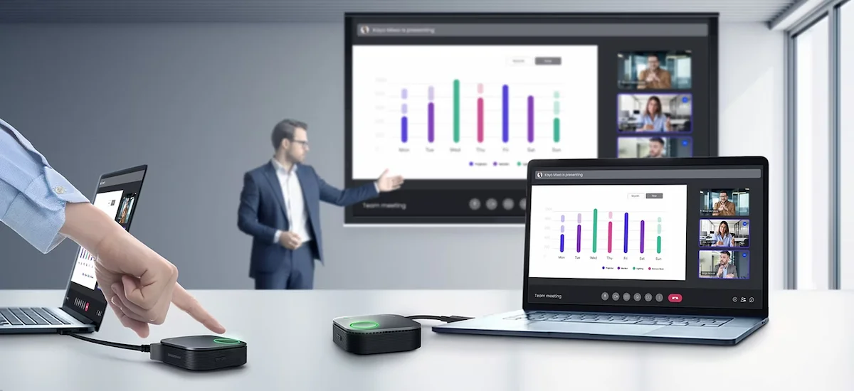 InstaShow enables instant plug-and-play wireless conferencing